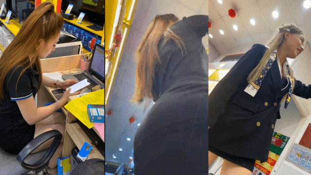 Quay lén nhân viên TGDD cực xinh chân dài - qudphluo.sbs